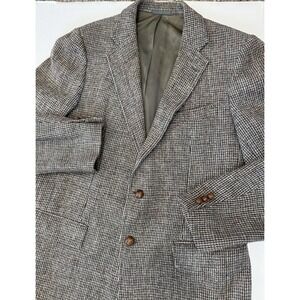 Vintage Dorman Winthrop Blazer Mens Lined Jacket Handwoven 100% Pure Wool‎